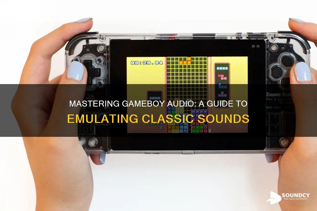 how to emulate gameboy sounds