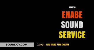 Enable Sound Service: A Step-by-Step Troubleshooting Guide for Beginners