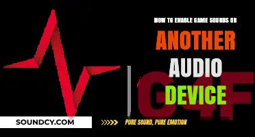 Redirect Game Audio: Enable Sounds on a Secondary Device Easily