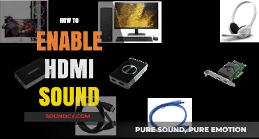 Enable HDMI Audio: A Step-by-Step Guide to Clear Sound Output