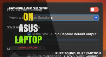 Enable Sound Card Capture on Your Asus Laptop: A Step-by-Step Guide