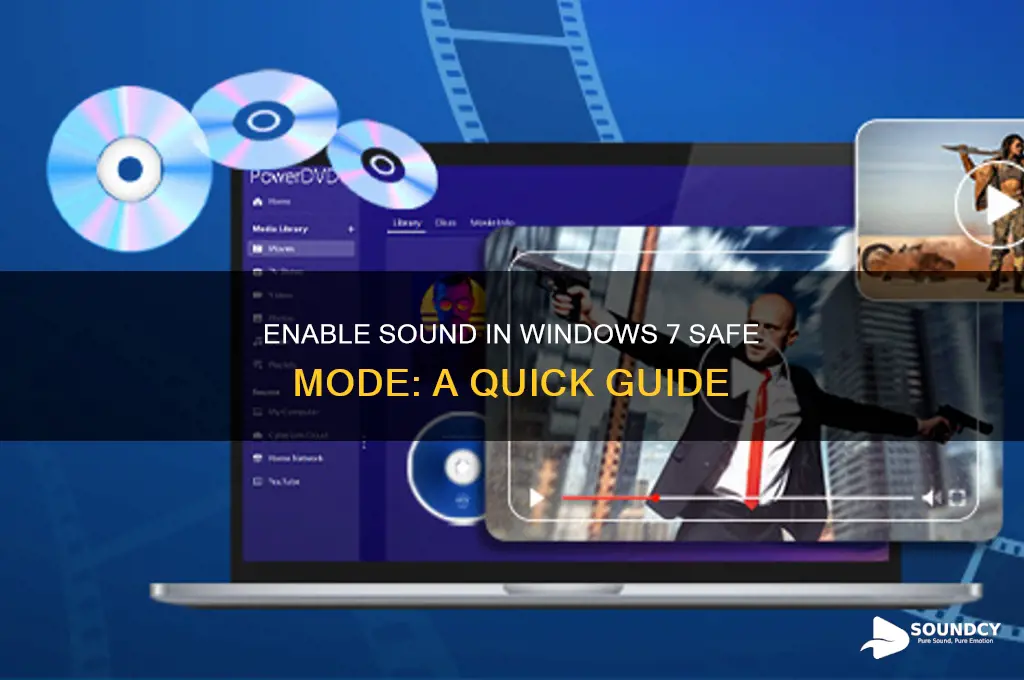 how to enable sound in safe mode win 7