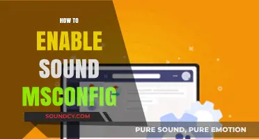 Enable Sound in MSConfig: A Step-by-Step Troubleshooting Guide