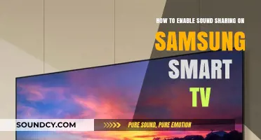 Enable Sound Sharing on Your Samsung Smart TV: A Quick Guide