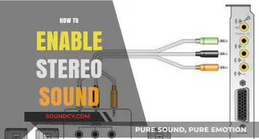 Enhance Your Audio Experience: A Simple Guide to Enabling Stereo Sound