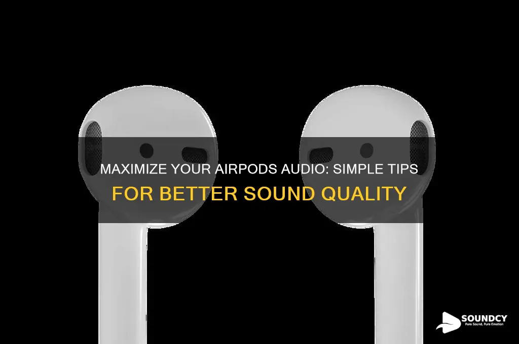 how to enhance airpod sound