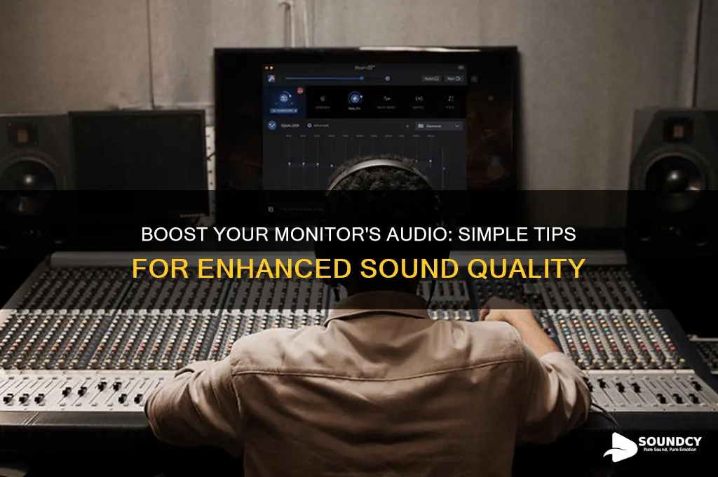 how to enhance monitor sound