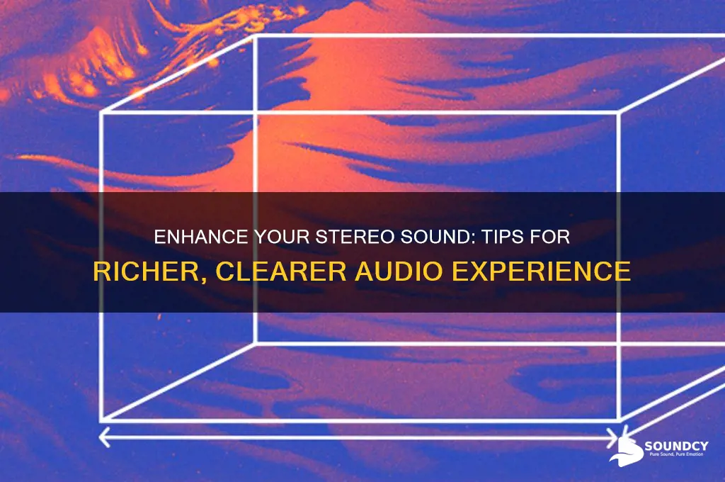 how to enhance stereo sound