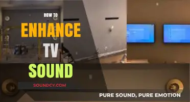 Boost Your TV Audio: Simple Tips for Enhanced Sound Quality