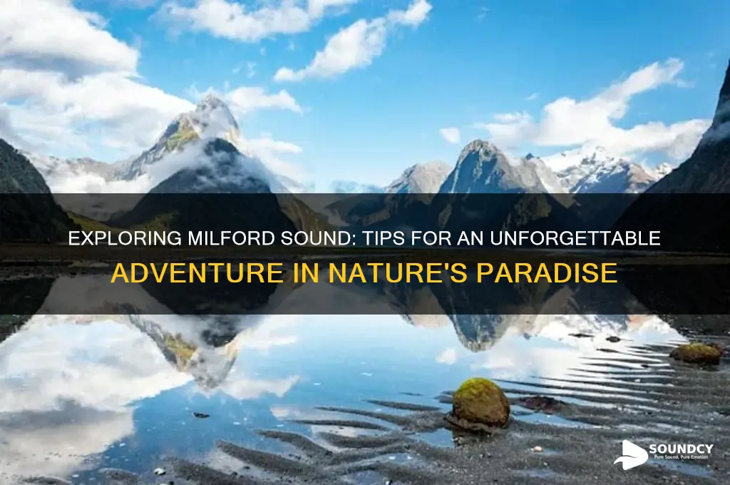 how to enjoy milford sound