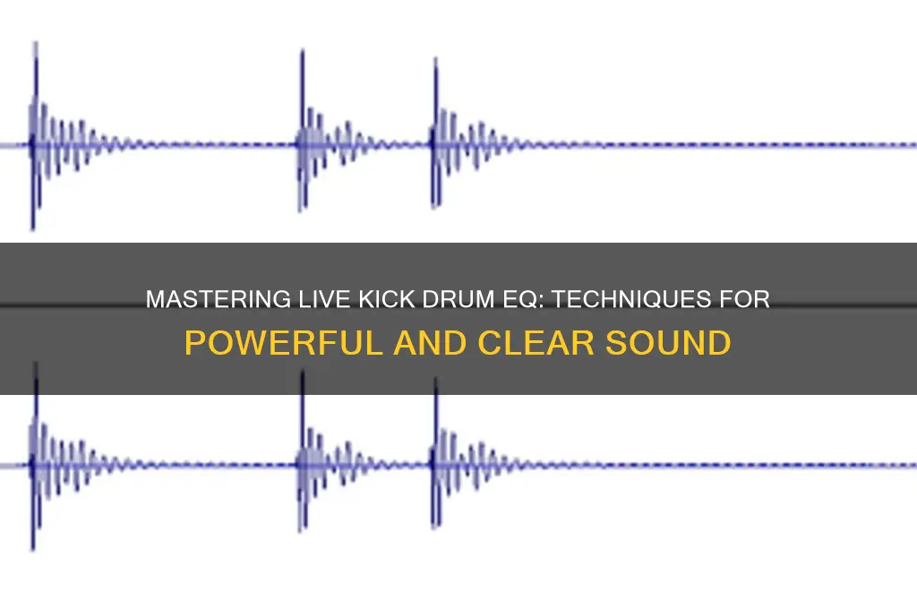 how to eq a kick drum for live sound