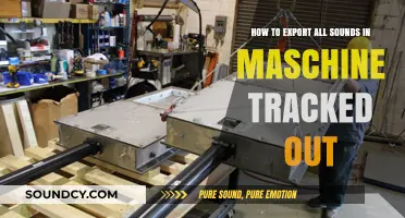 Exporting All Sounds in Maschine: A Step-by-Step Trackout Guide