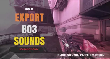 Exporting BO3 Sounds: A Step-by-Step Guide for Gamers