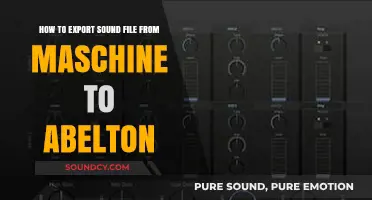 Exporting Maschine Sound Files to Ableton: A Step-by-Step Guide