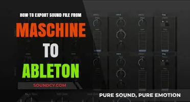 Exporting Maschine Sound Files to Ableton: A Seamless Workflow Guide