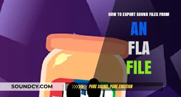 Exporting Sound Files from FLA: A Step-by-Step Guide
