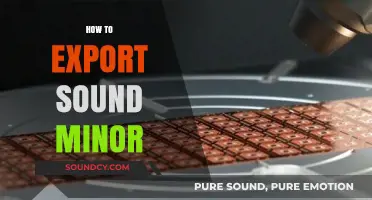 Mastering Sound Minor Export: A Step-by-Step Guide for Beginners