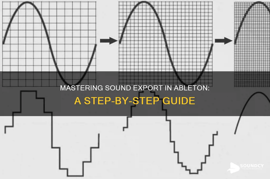 how to export sounds ableton