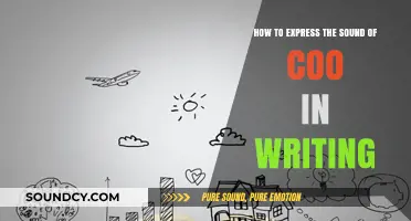 Writing the Coo: Creative Techniques to Capture the Sound in Words