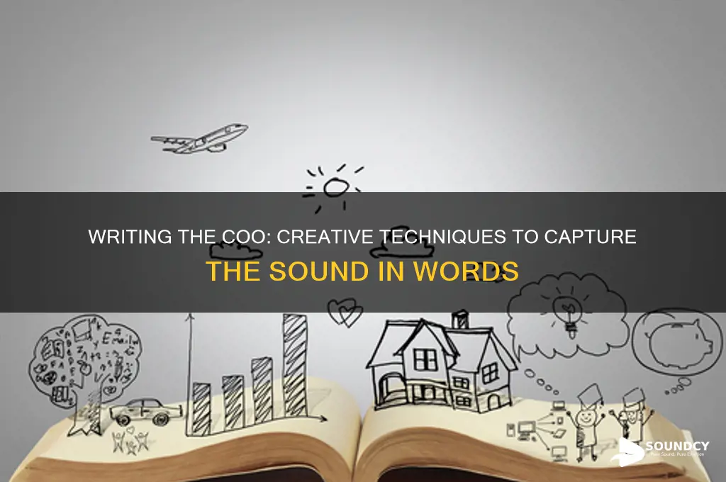 how to express the sound of coo in writing