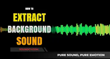 Mastering Audio Extraction: Techniques to Isolate Background Sounds Effectively