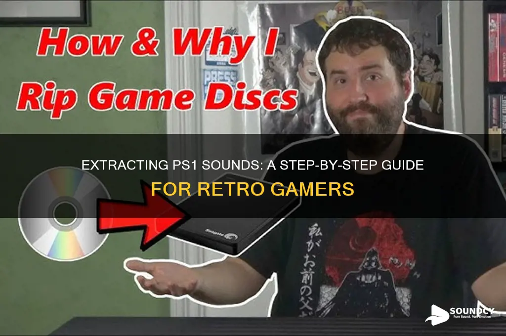 how to extract ps1 sounds
