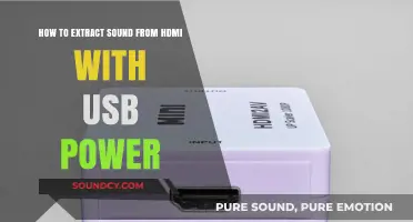 Extracting HDMI Audio Using USB Power: A Simple DIY Guide