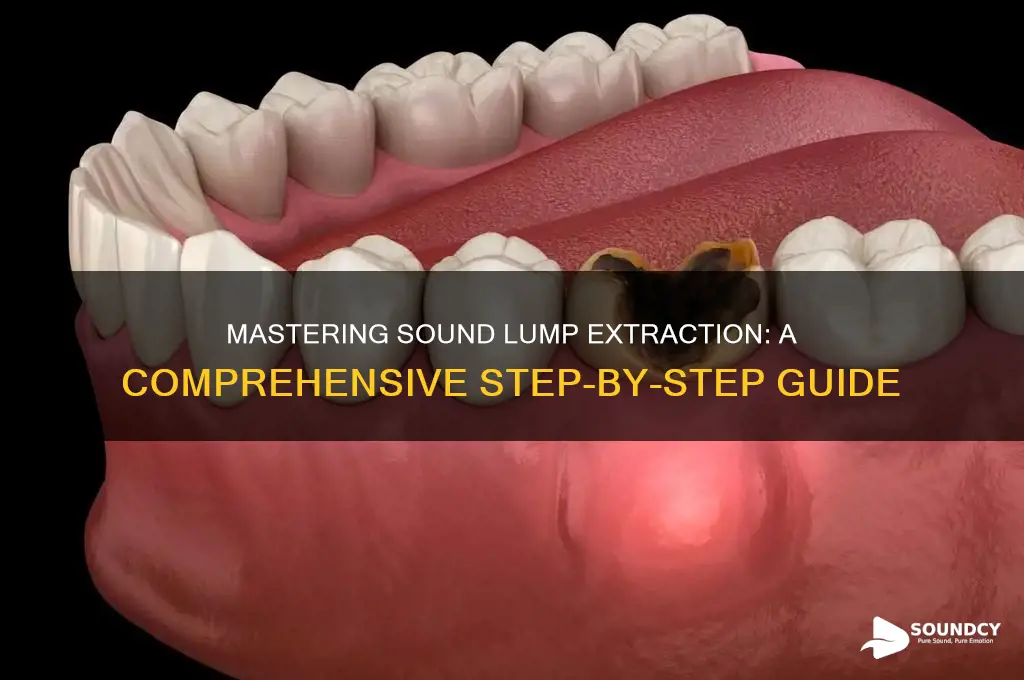 how to extract sound lumps
