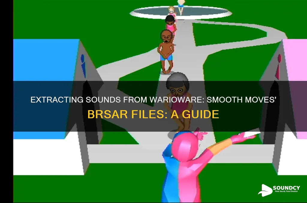 how to extract sounds from warioware smooth moves brsar