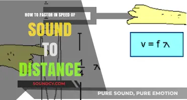 Mastering Distance Calculations: Factoring in the Speed of Sound