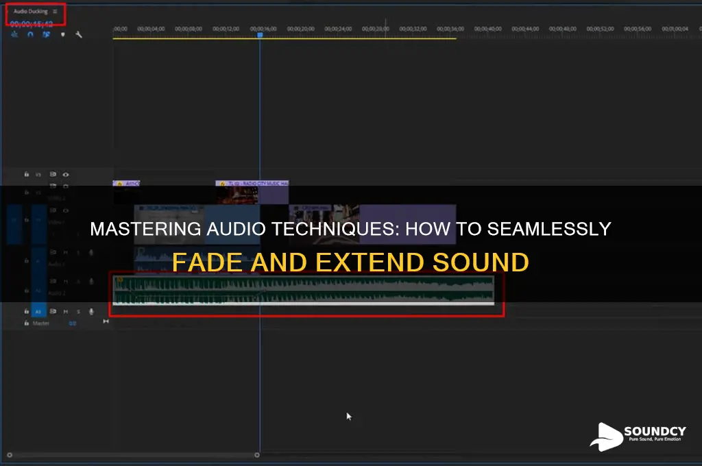 how to fade extend sound
