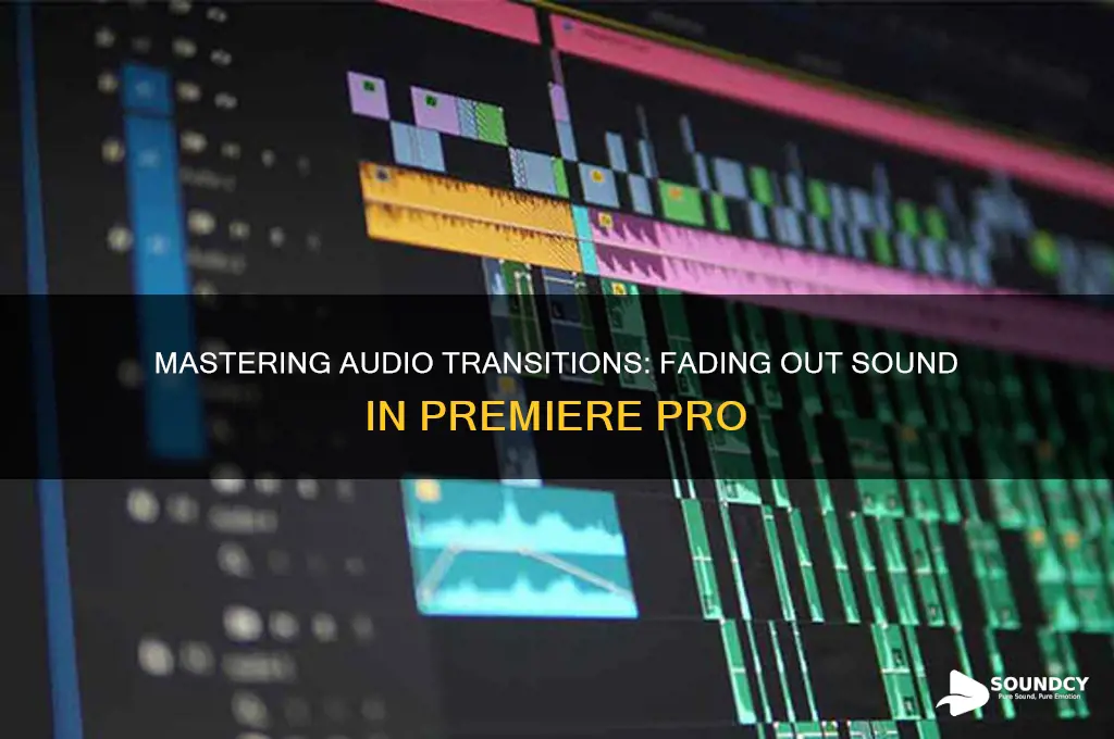how to fade out a sound in premiere pro