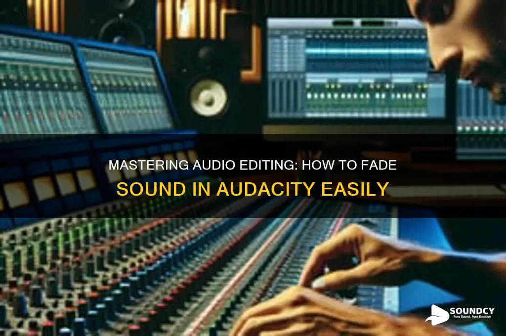 how to fade sound audacity