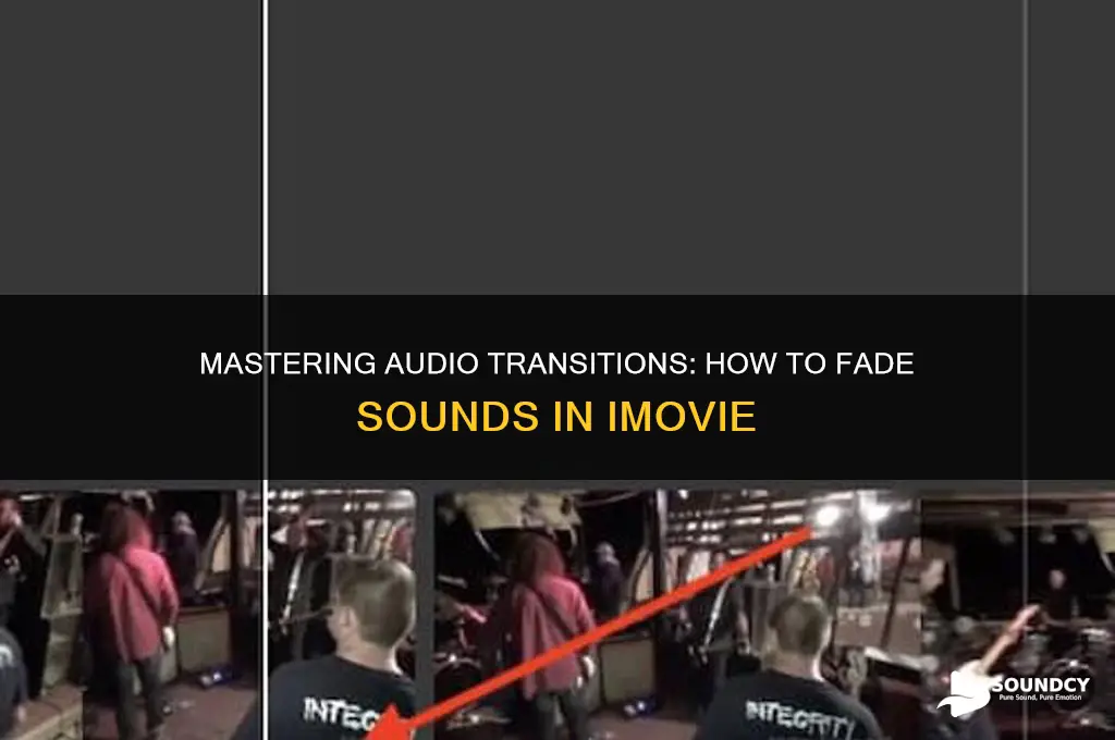 how to fade sounds imovie