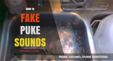 Mastering the Art of Fake Puke Sounds: Tips and Tricks