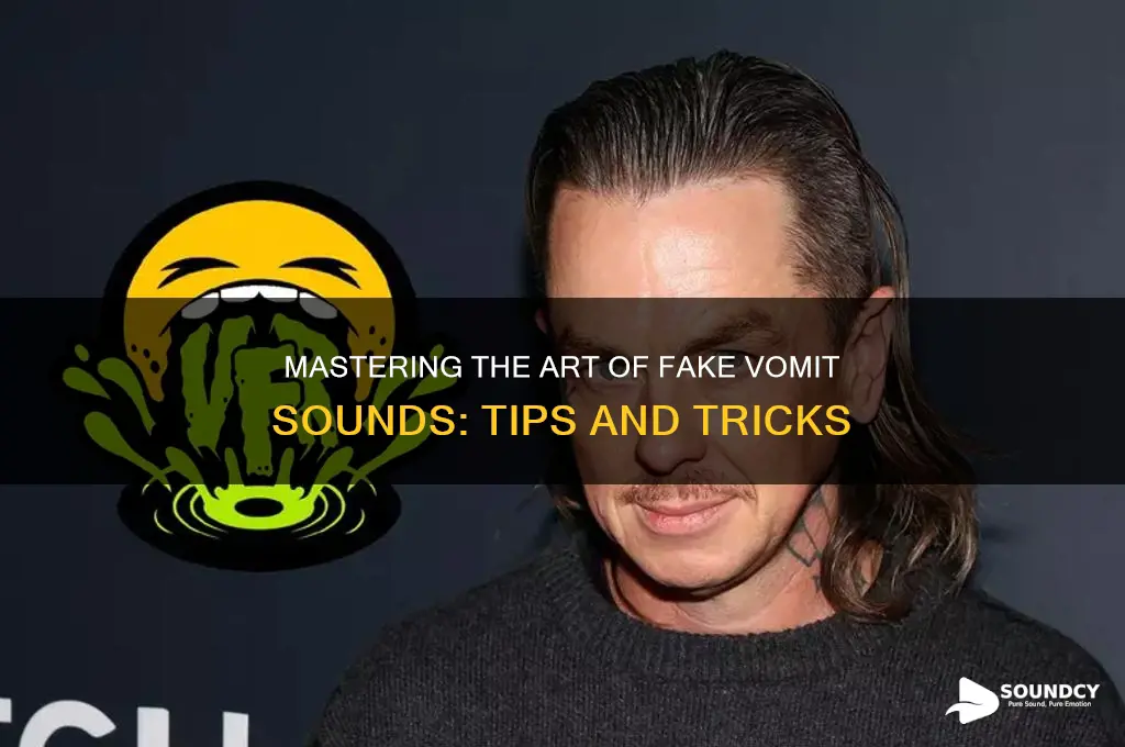 how to fake vomit sounds