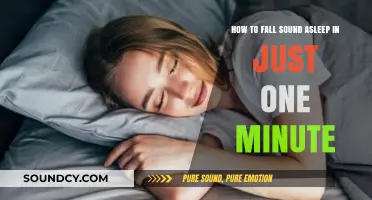 Master the Art of Falling Asleep in Just One Minute