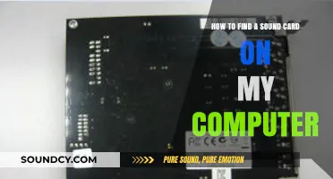Locate Your Computer's Sound Card: A Quick and Easy Guide