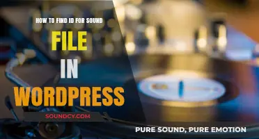Finding Your WordPress Sound File ID: A Quick and Easy Guide