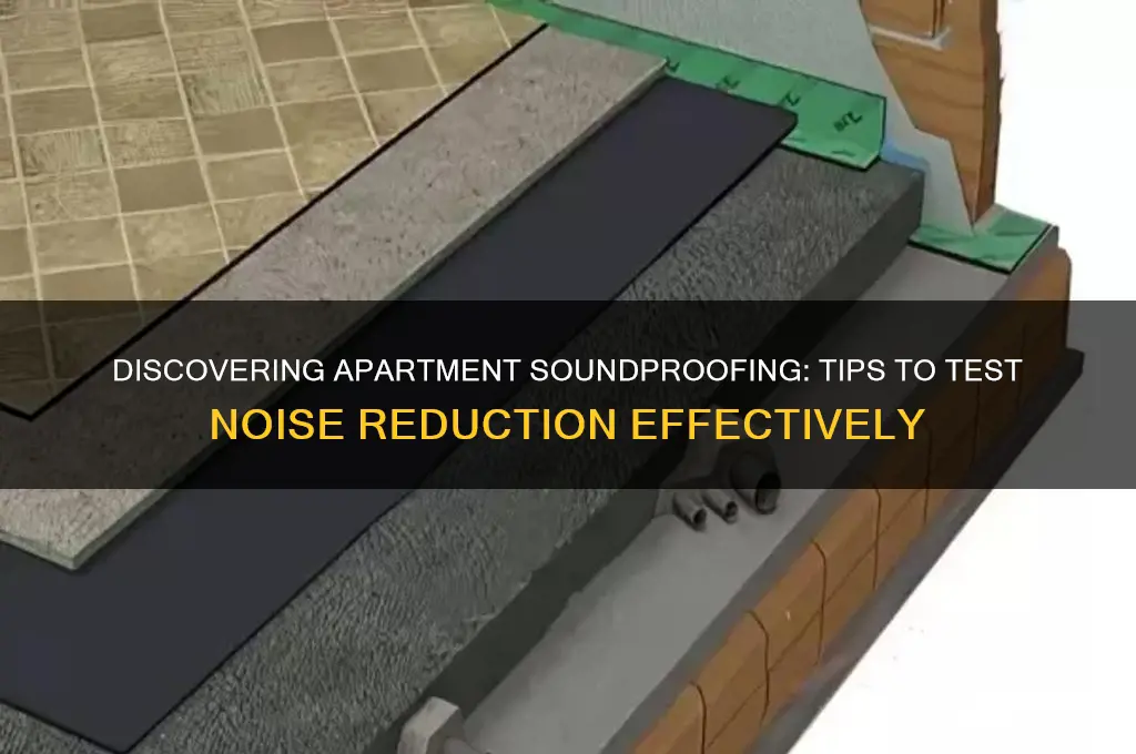how to find out if apartment has sound proofing