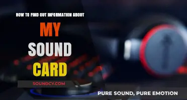 Discover Your Sound Card Details: A Step-by-Step Guide to Finding Info