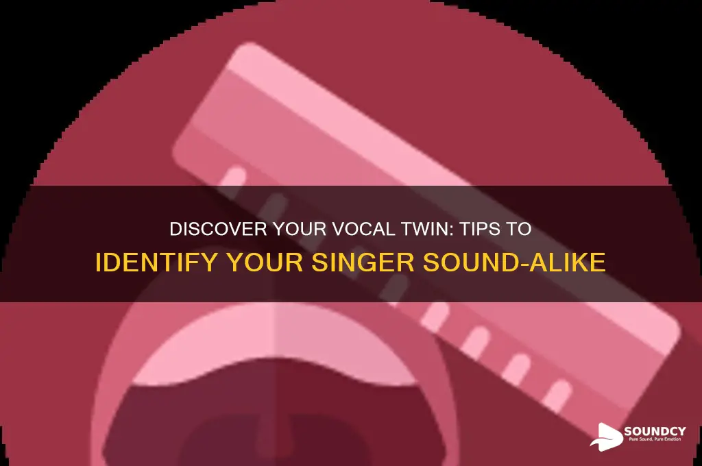 how to find out what singer you sound like
