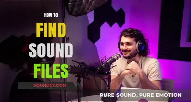 Discovering Sound Files: A Comprehensive Guide to Locating Audio Content
