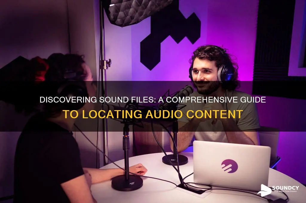 how to find sound files