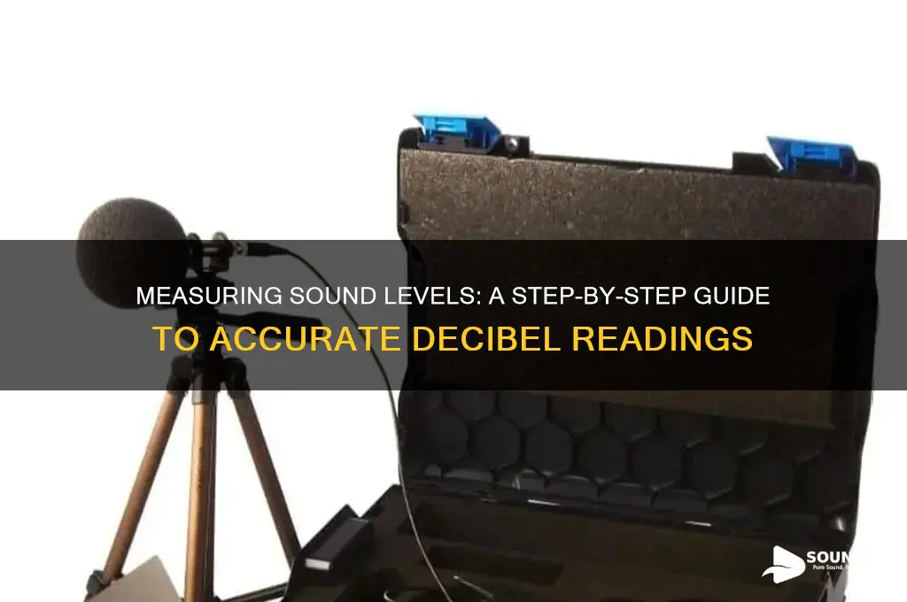 how to find sound level