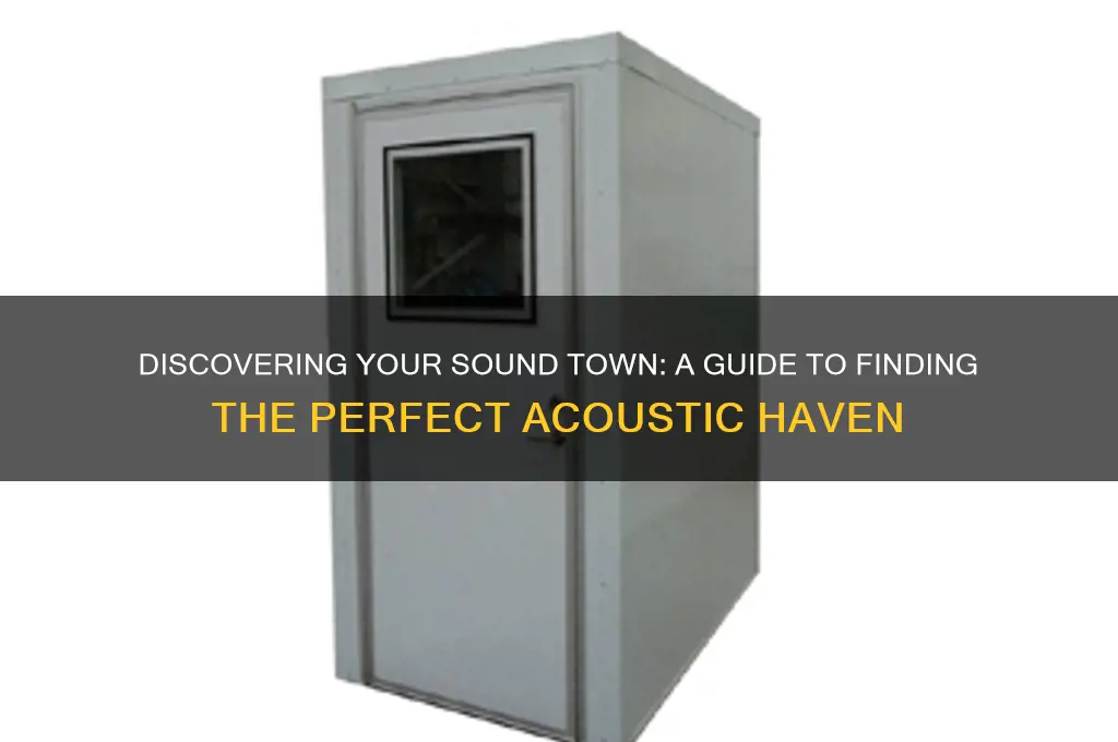 how to find sound town