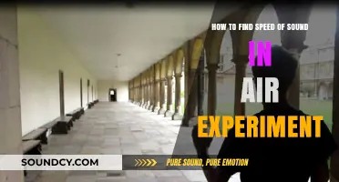 Discovering Sound Speed: A Simple Air Experiment Guide