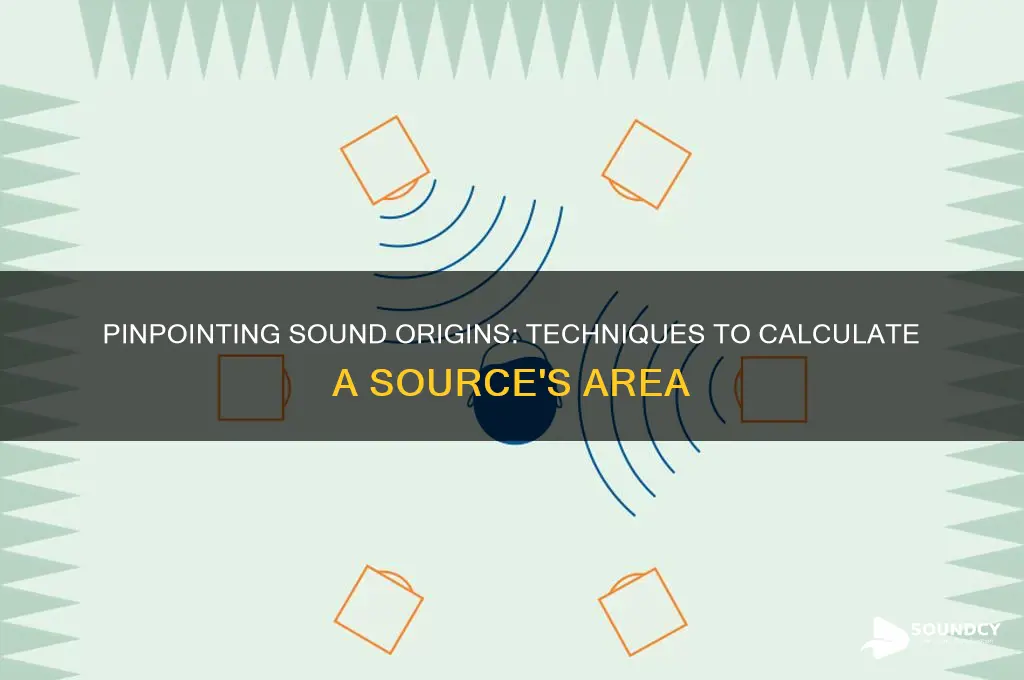 how to find the area of a sound source