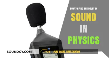 Unraveling Sound Delays: A Physics Guide to Measuring Time Lags