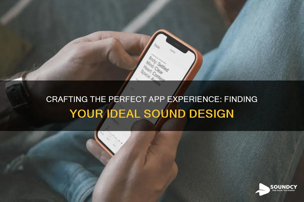 how to find the right sound for your app
